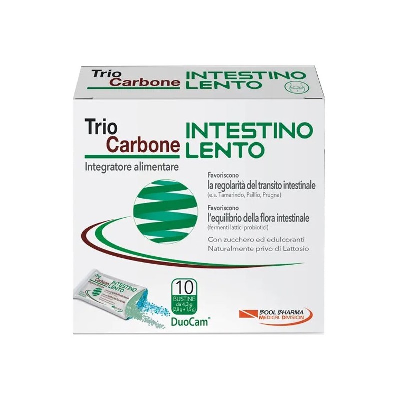 Triocarbone intestino lento 10 bustine Triocarbone intestino lento 10 bustine
