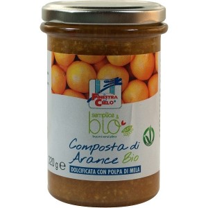 Composta di arance con polpa di mela bio 320 g