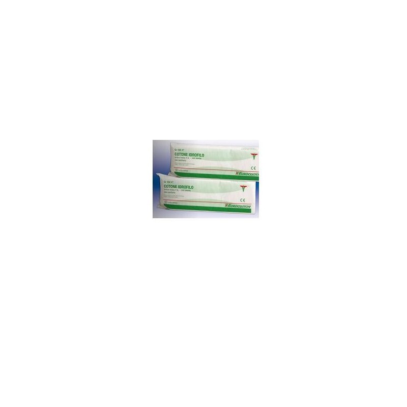 Ovatta di cotone idrofilo 100% curamed striscia continua piegato a zig zag 100 g