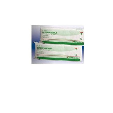 Ovatta di cotone idrofilo 100% curamed striscia continua piegato a zig zag 100 g