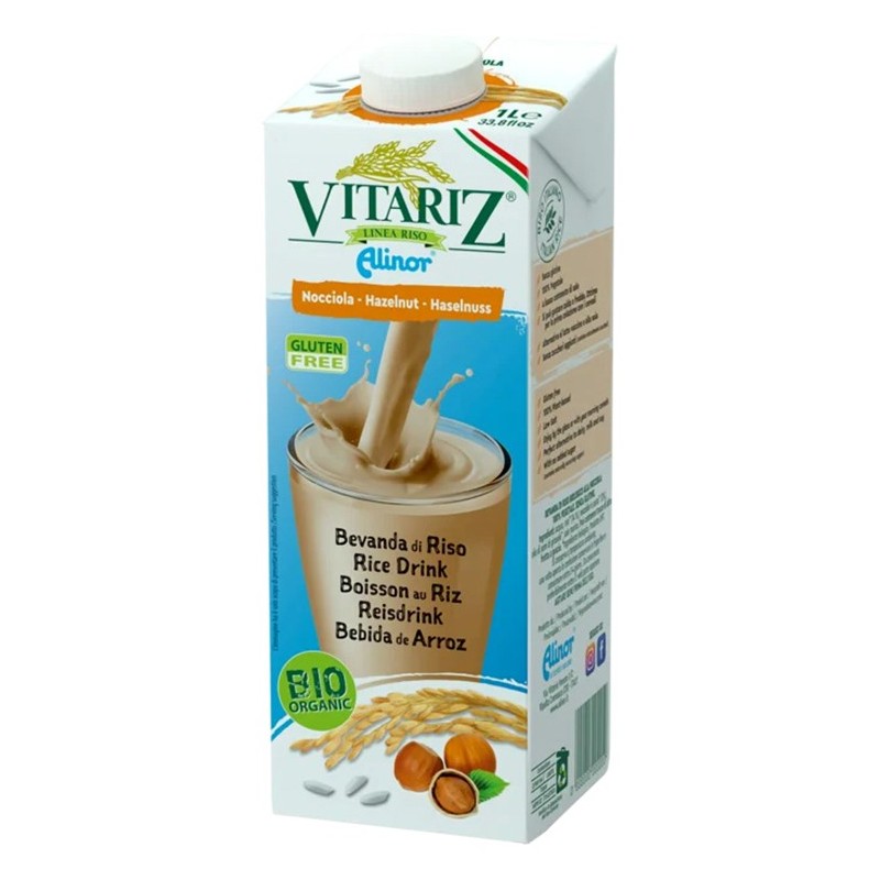 Vitariz bevanda di riso e nocciola bio 1 litro