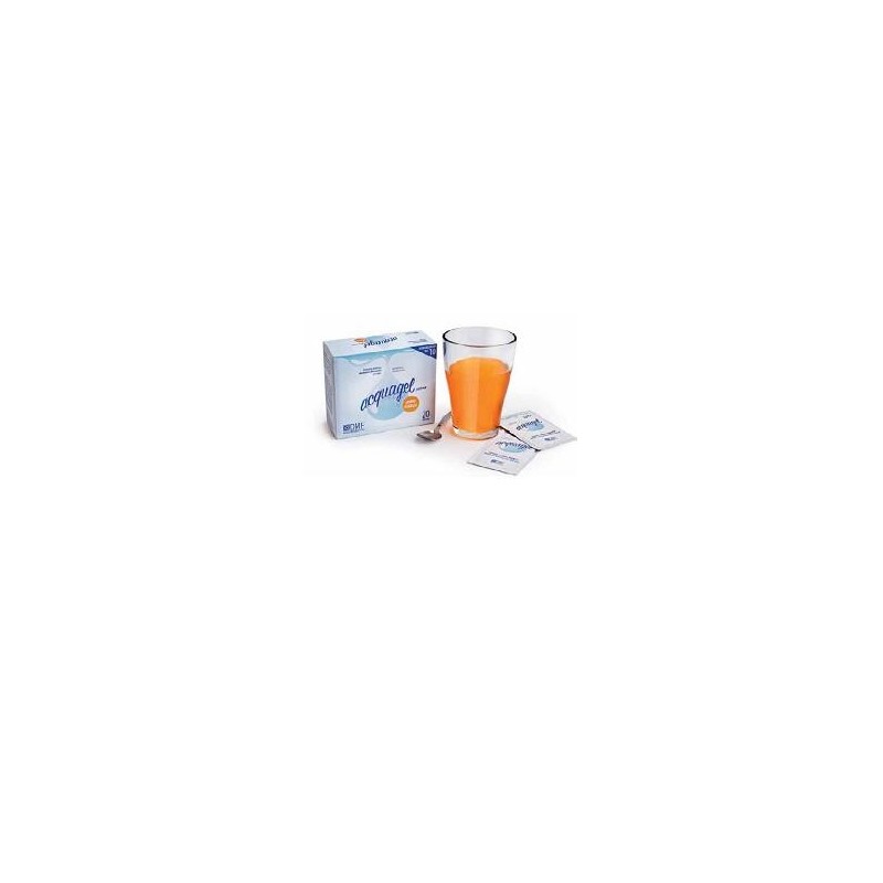 Acquagel arancia polvere addensante 20 bustine 5 g