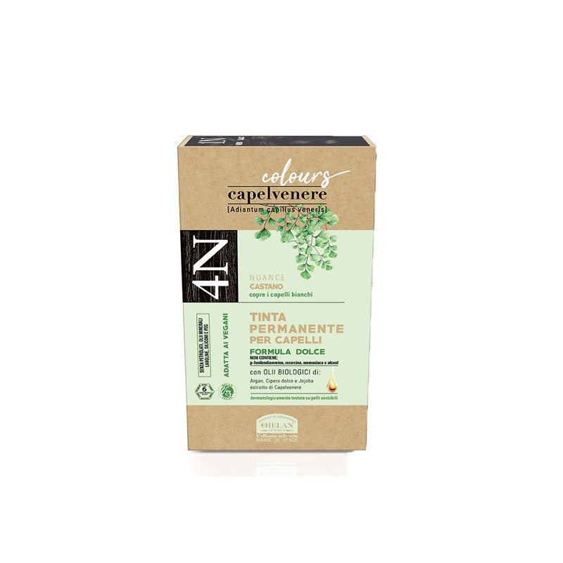 Capelvenere colours tinta capelli 4n castano