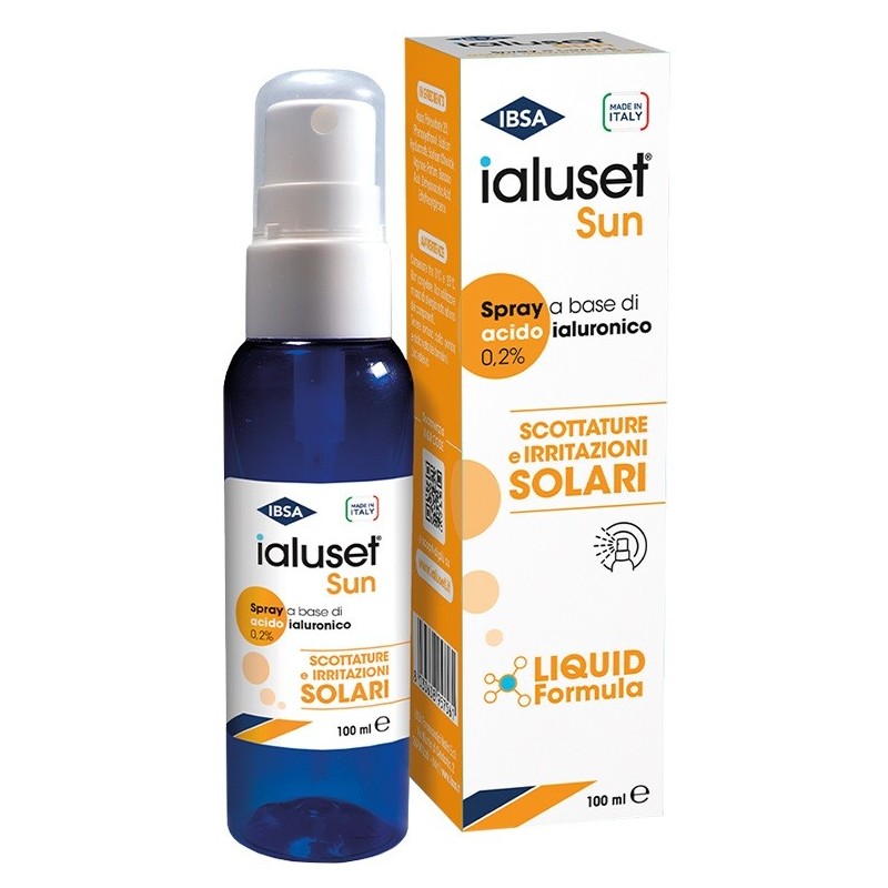 Ialuset sun scottature e irritazioni solari spray 100 ml