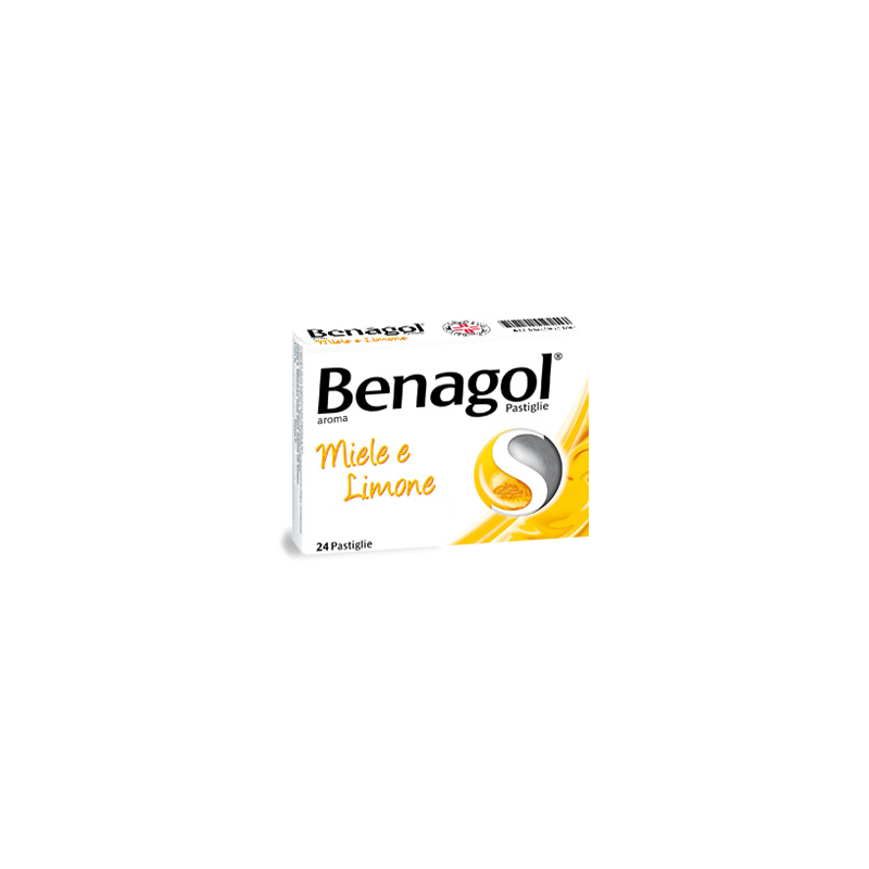 Benagol 24 pastiglie miele-limone