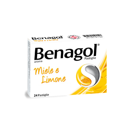 Benagol 24 pastiglie miele-limone