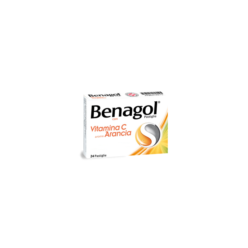 Benagol vitamina c 24 pastiglie arancia