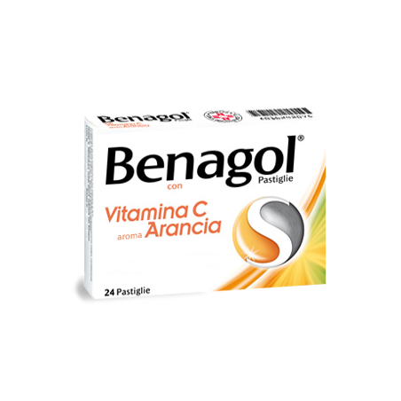 Benagol vitamina c 24 pastiglie arancia
