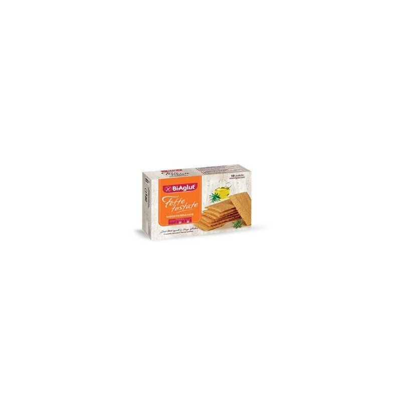 Biaglut fette tostate mediterranee monoporzione 240 g Biaglut fette tostate mediterranee monoporzione 240 g