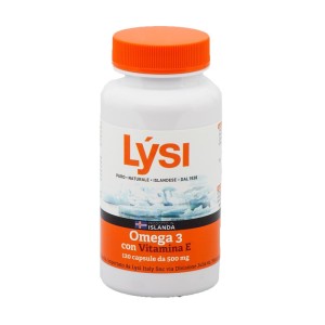 Lysi omega 3 vitamina e 120 capsule
