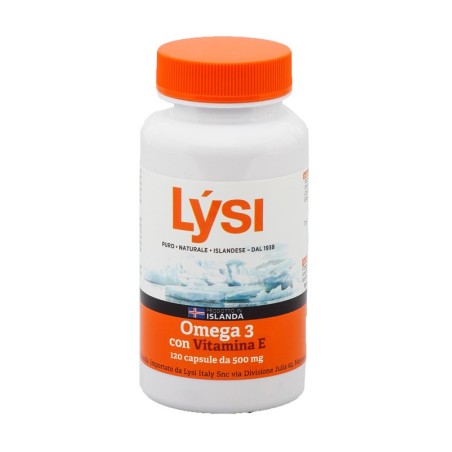 Lysi omega 3 vitamina e 120 capsule