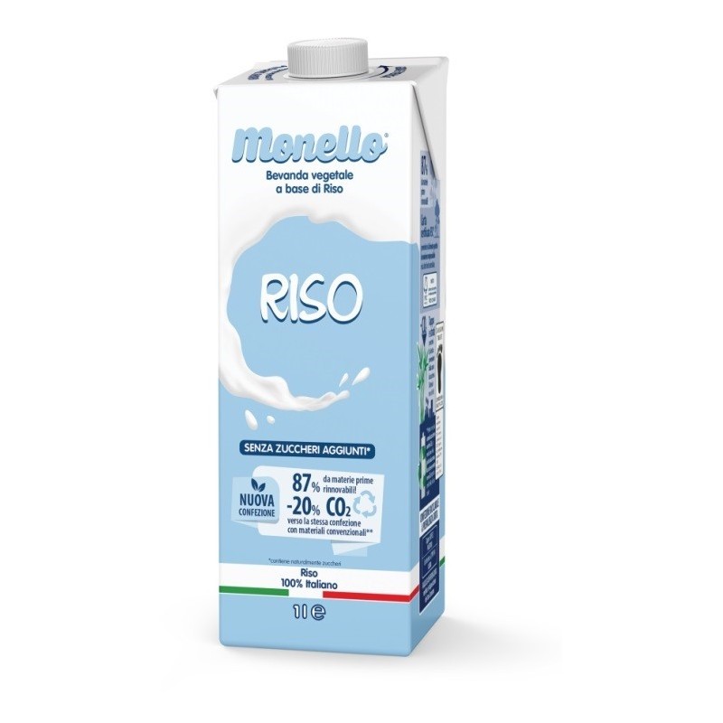 Monello riso bevanda vegetale brick da 1 litro