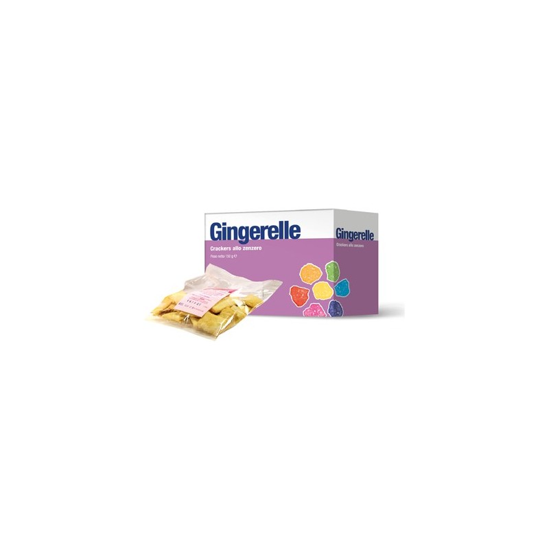 Gingerelle crakers zenzero 150 g