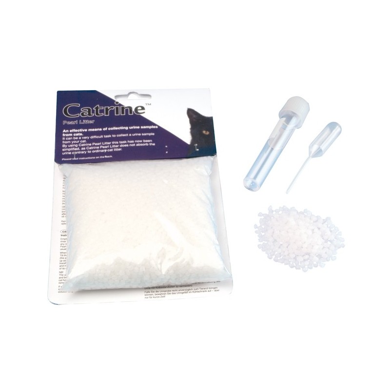 Catrine lettiera in perle per prelievo urine feline Catrine lettiera in perle per prelievo urine feline