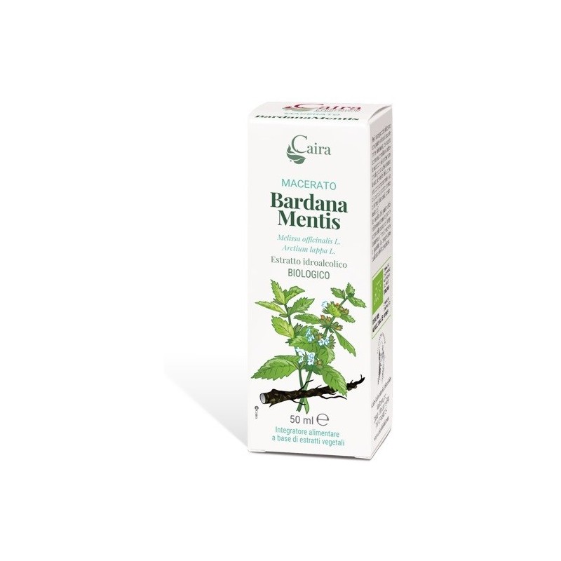 Caira bardanamentis macerato idroalcolico bio gocce 50 ml
