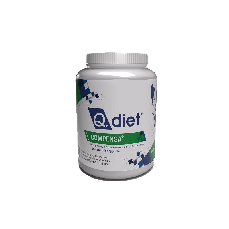 Compensa q diet polvere 1000 g Compensa q diet polvere 1000 g
