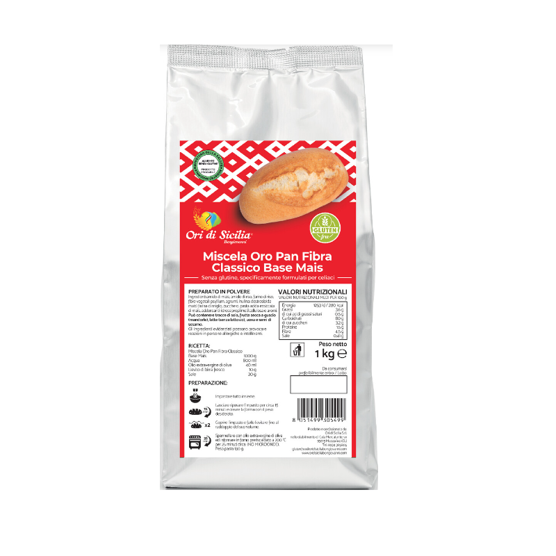Mix oro pan base mais 1 kg Mix oro pan base mais 1 kg