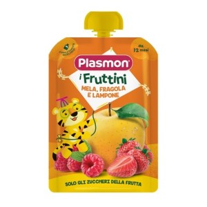 Plasmon i fruttini mela fragola e lampone 130 g