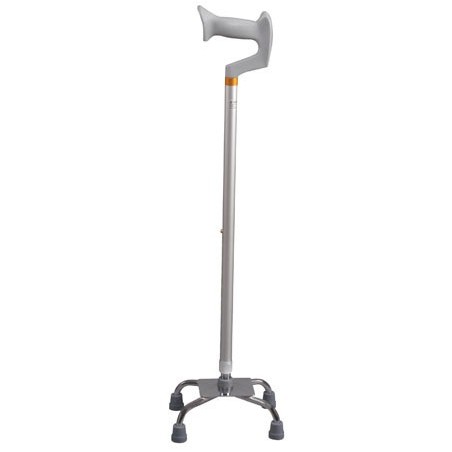 Quadripode brio in alluminio anodizzato con appoggio antibrachiale Quadripode brio in alluminio anodizzato con appoggio antibrachiale