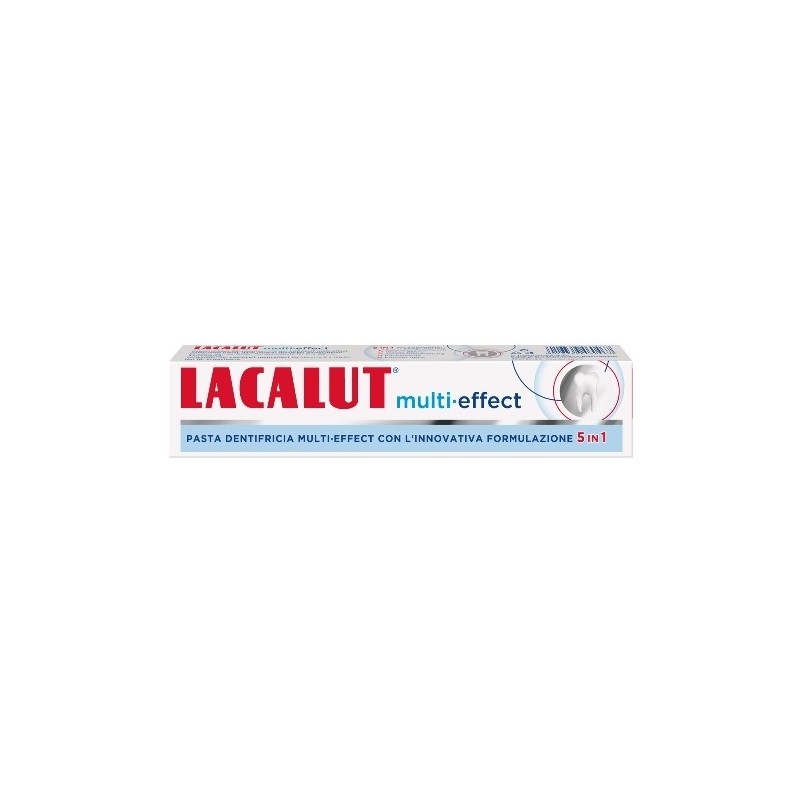 Lacalut dentrifricio multi effect 5in1 75 ml