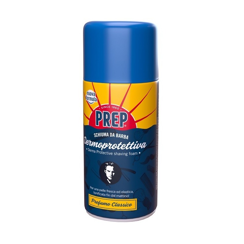 Prep schiuma barba dermoprotettiva profumo classico 300 ml