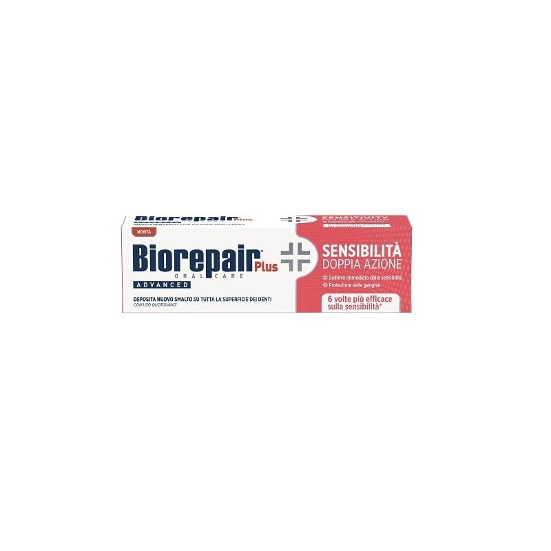 Biorepair plus advanced sensibilita' doppia azione 75 ml