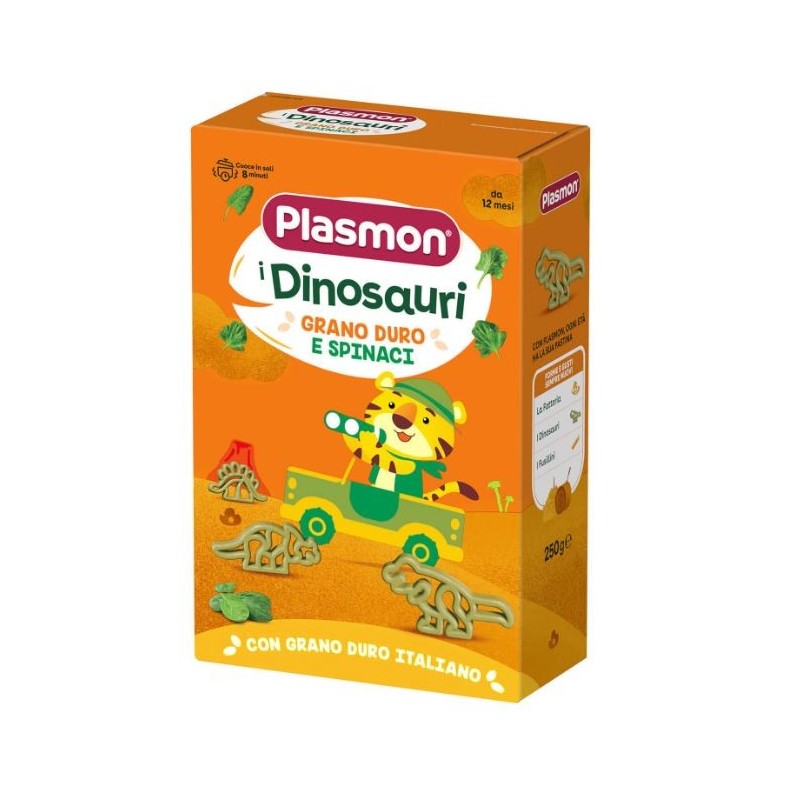 Plasmon pasta dinosauri e spinaci 250 g