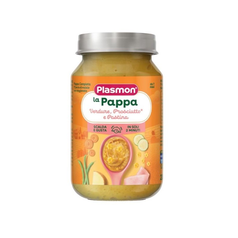 Plasmon la pappa verdure prosciutto e pastina 200 g