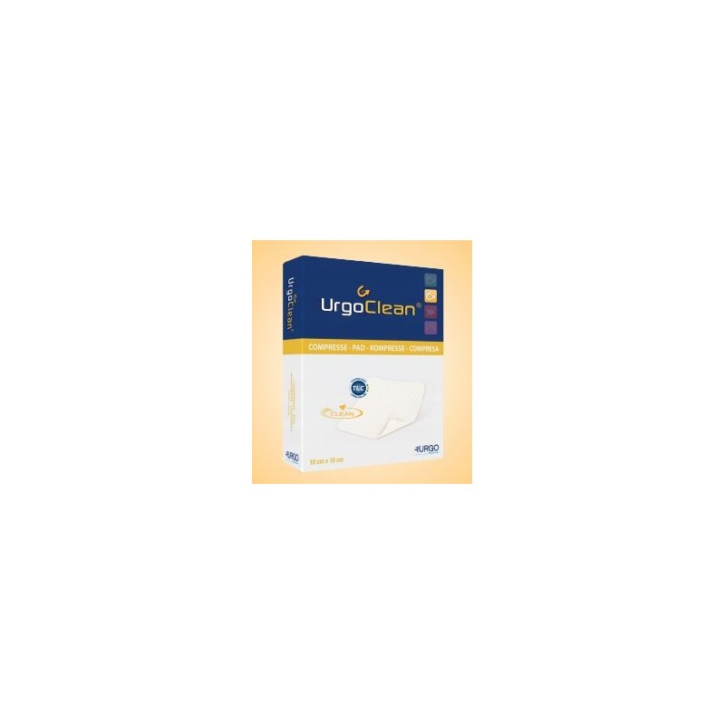 Medicazione sterile urgoclean 10x10 cm 5 pezzi Medicazione sterile urgoclean 10x10 cm 5 pezzi