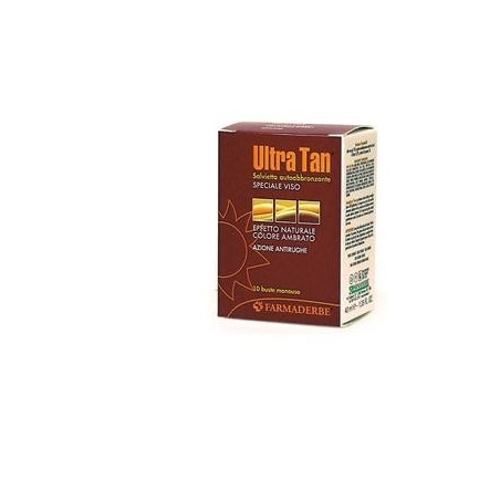 Ultra tan salviette autoabbronzanti 10 buste
