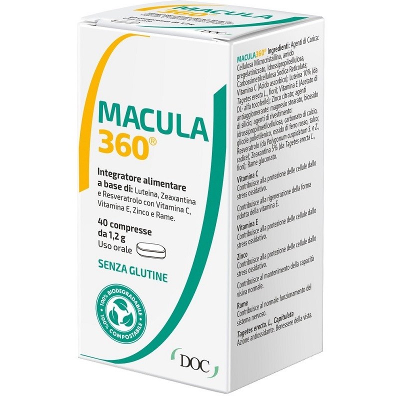 Macula 360 40 compresse Macula 360 40 compresse