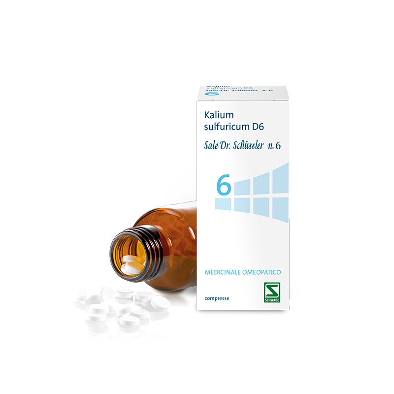 Kalium sulfuricum d6 sale dr.schussler n.6 d6 200 compresse flacone