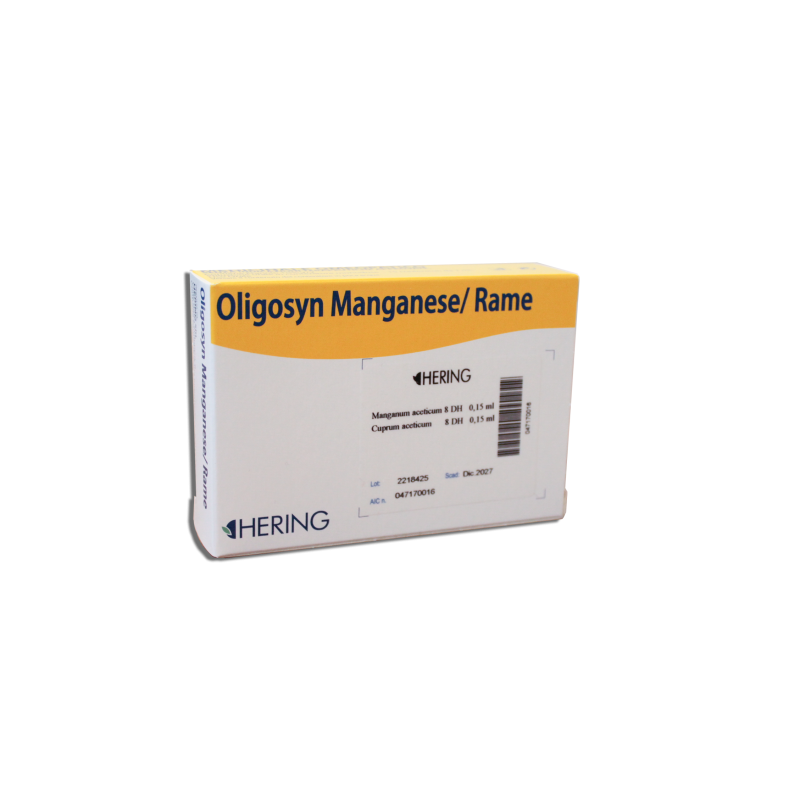 Oligosyn manganese rame orale gocce 15 contenitori monodose 2ml Oligosyn manganese rame orale gocce 15 contenitori monodose 2ml