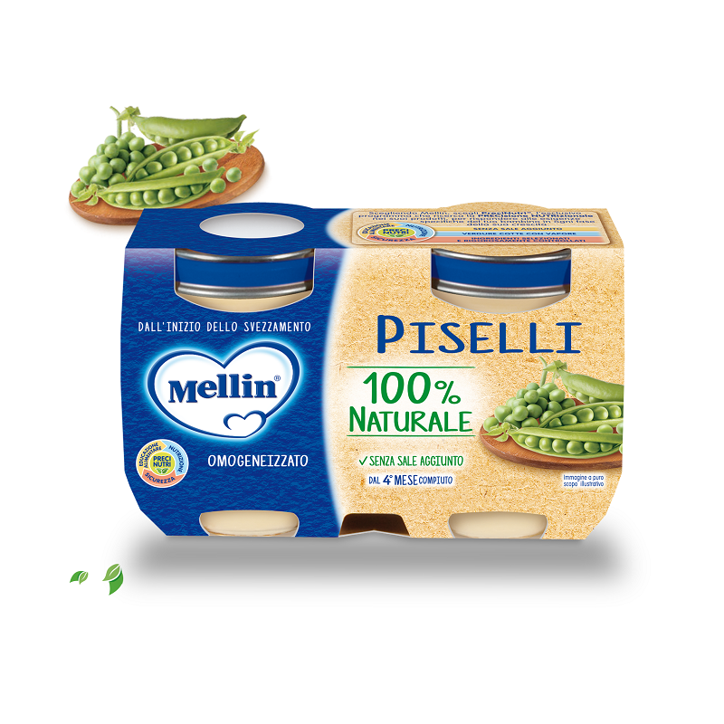 Omogeneizzato piselli 2 x 125 g