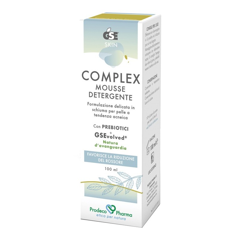 Gse skin complex mousse detergente pelle a tendenza acneica100 ml Gse skin complex mousse detergente pelle a tendenza acneica100 ml