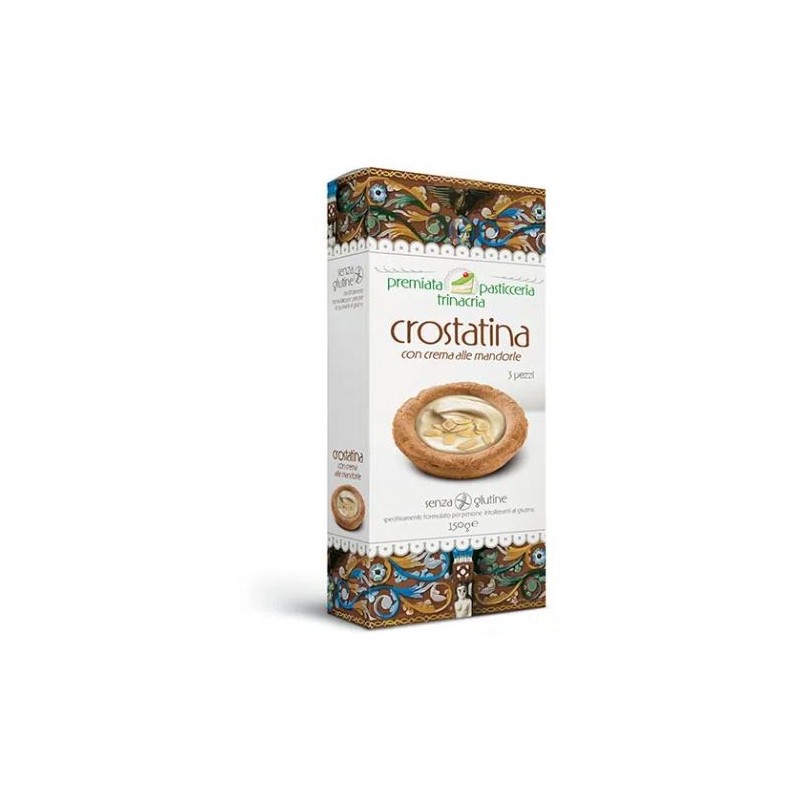Premiata pasticceria trinacria crostatina crema mandorla 150g Premiata pasticceria trinacria crostatina crema mandorla 150g