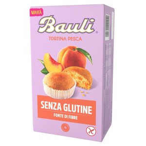 Bauli tortina buonessere pesca 140 g