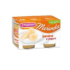 Plasmon omogeneizzato yogurt banana 120 g x 2 pezzi