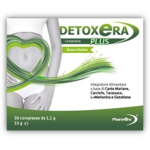 Detoxera plus integratore alimentare per stipsi e transito intestinale 30 compresse