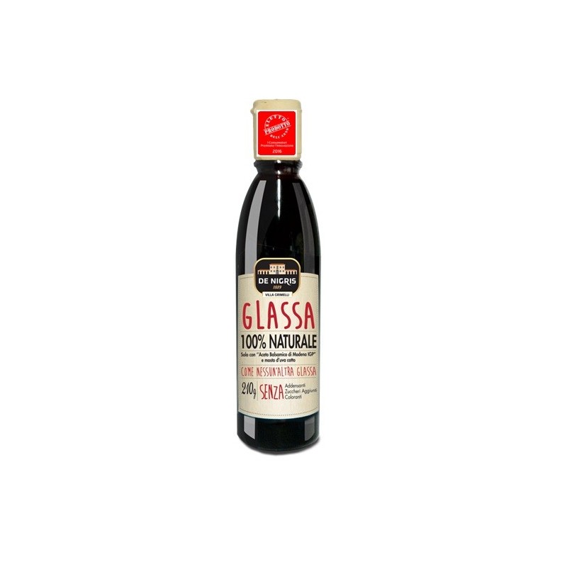 Glassa 100% naturale con aceto balsamico di modena igp