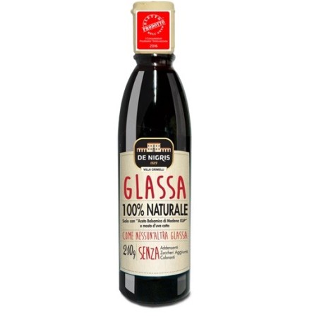 Glassa 100% naturale con aceto balsamico di modena igp