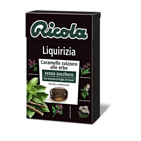 Ricola liquirizia senza zucchero 50 g