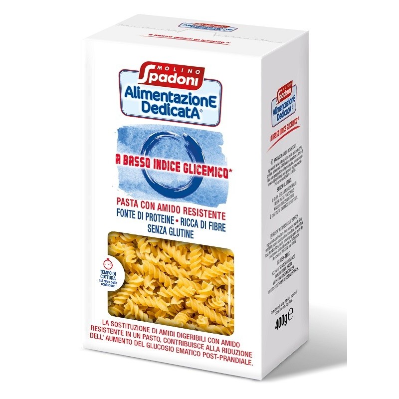 Alimentazione dedicata fusilli basso indice glicemico senzaglutine 400 g Alimentazione dedicata fusilli basso indice glicemico senzaglutine 400 g