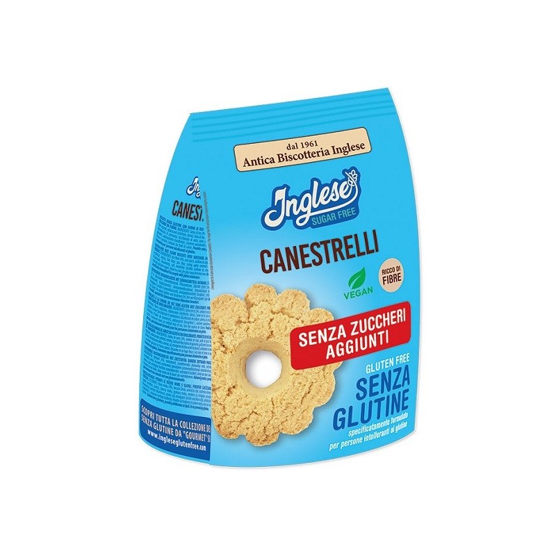 Inglese biscotti canestrelli senza zuccheri aggiunti 200 g
