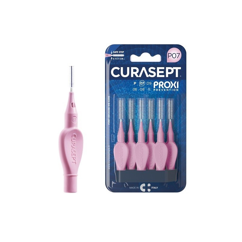 Curasept proxi p07 rosa/pink 6 pezzi