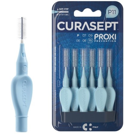 Curasept proxi p11 azzurro/light blue 6 pezzi