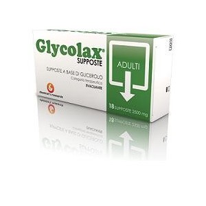 Glycolax 18 supposte glicerolo 2500mg