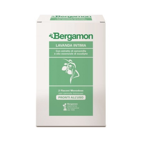 Bergamon lavanda con cannula monodose 2 pezzi 133 ml