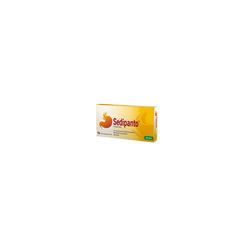 Sedipanto 14 compresse gastrores 20 mg