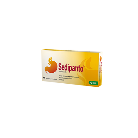 Sedipanto 14 compresse gastrores 20 mg